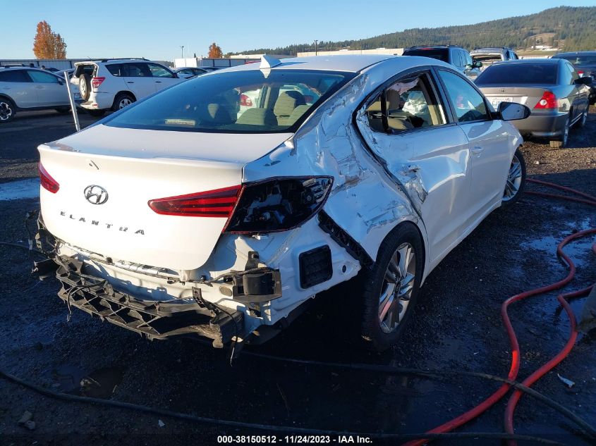2019 HYUNDAI ELANTRA SEL/VALUE/LIMITED - 5NPD84LF9KH468431