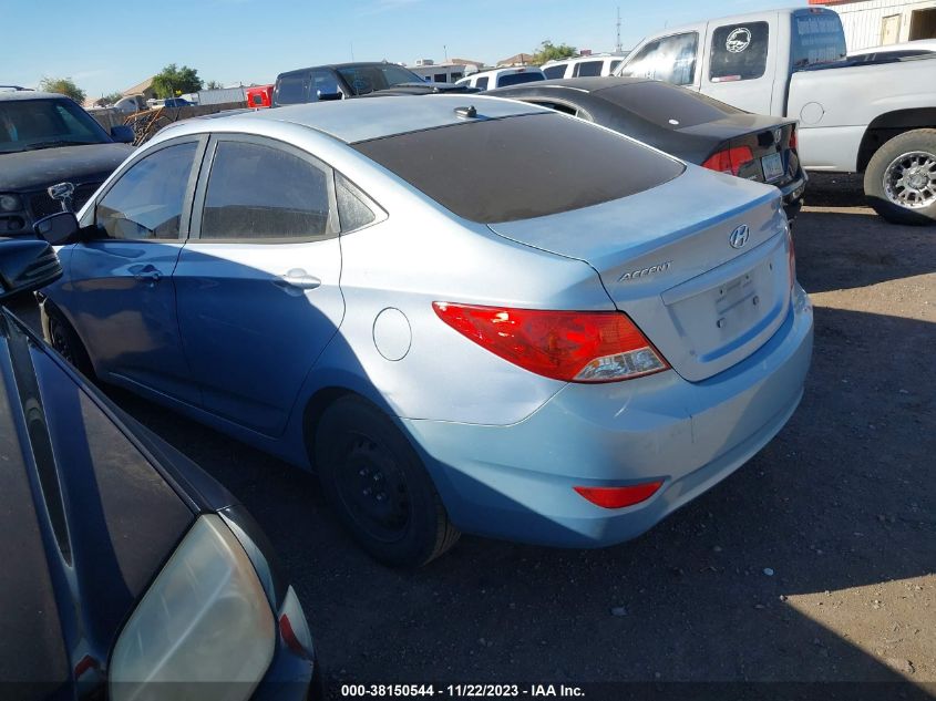 2014 HYUNDAI ACCENT GLS - KMHCT4AE6EU599469