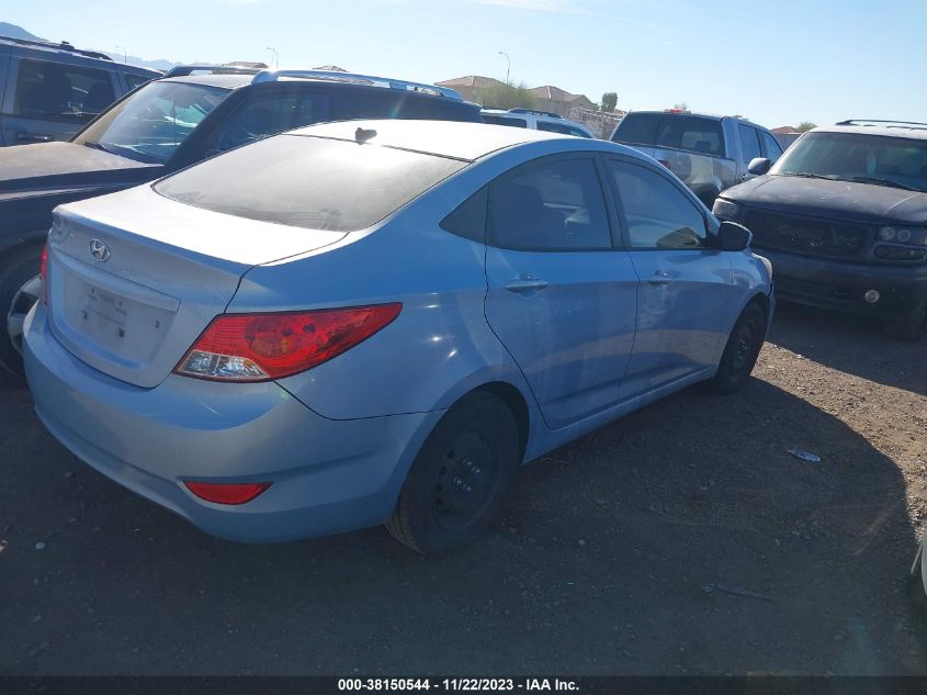 2014 HYUNDAI ACCENT GLS - KMHCT4AE6EU599469