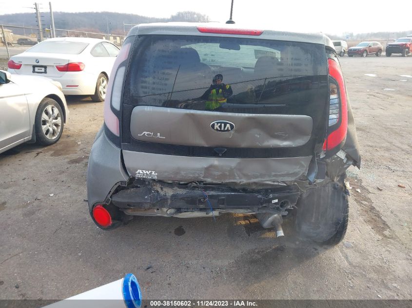 2016 KIA SOUL - KNDJN2A20G7295846
