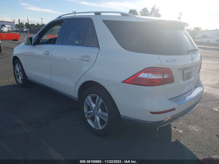 2013 MERCEDES-BENZ ML 350 - 4JGDA5JB8DA250139