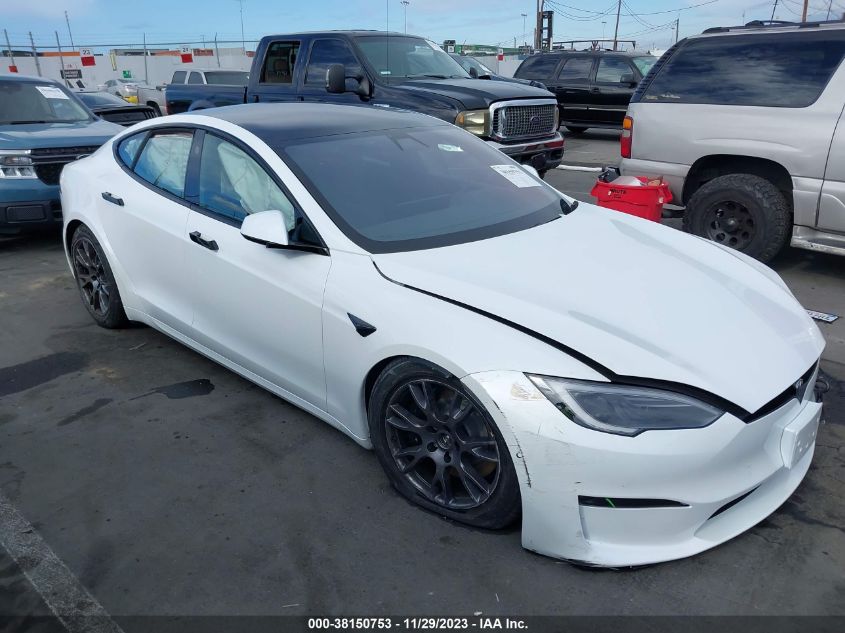 5YJSA1E50NF487886 TESLA MODEL S DUAL MOTOR ALL-WHEEL 2022