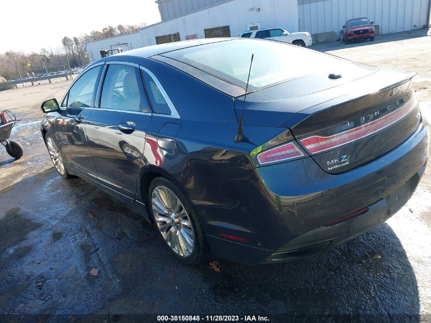 2013 LINCOLN MKZ - 3LN6L2G93DR805204