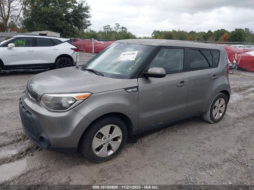 2015 KIA SOUL BASE - KNDJN2A27F7186962