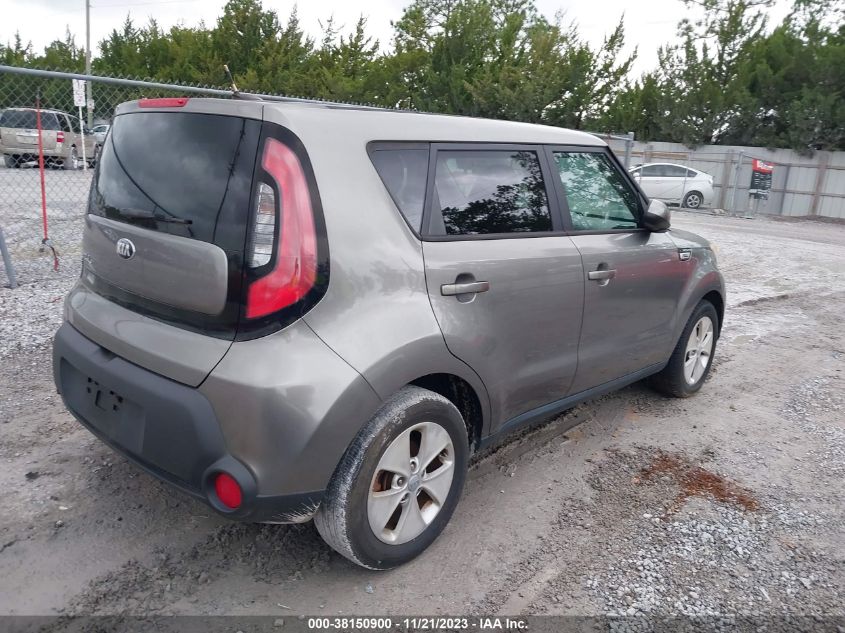 2015 KIA SOUL BASE - KNDJN2A27F7186962