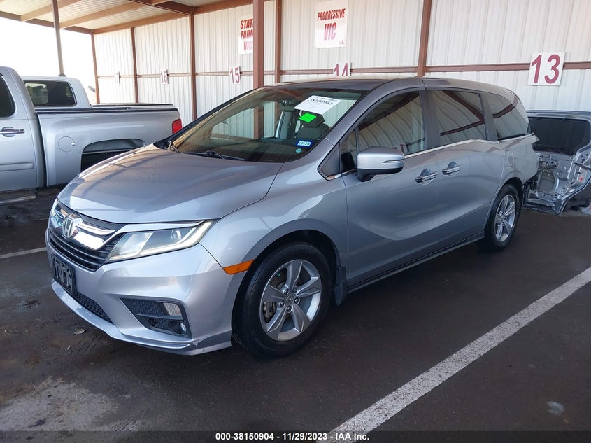 VIN 5FNRL6H54JB042417 2018 HONDA ODYSSEY EX