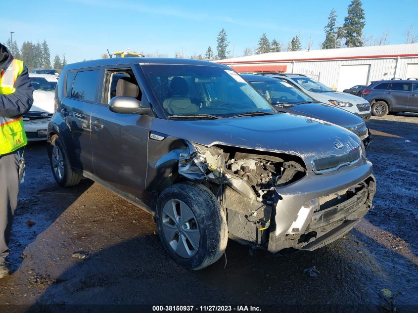 2016 KIA SOUL BASE - KNDJN2A21G7389587