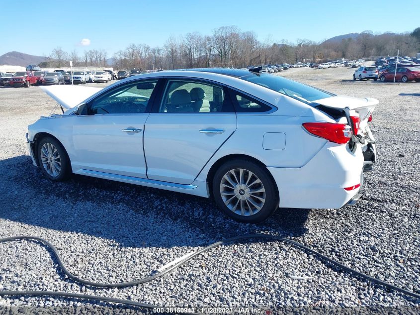 2015 HYUNDAI SONATA LIMITED - 5NPE34AFXFH026155