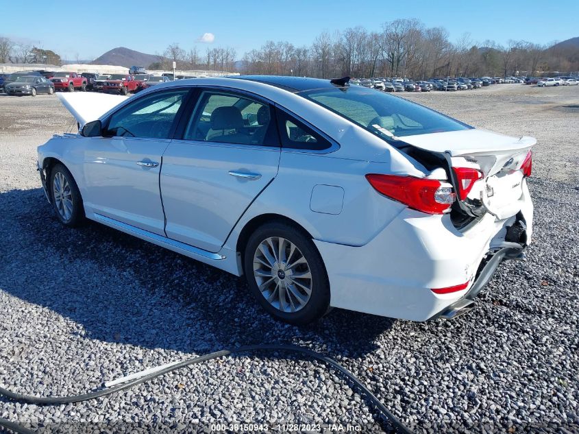 2015 HYUNDAI SONATA LIMITED - 5NPE34AFXFH026155