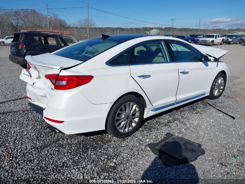 2015 HYUNDAI SONATA LIMITED - 5NPE34AFXFH026155