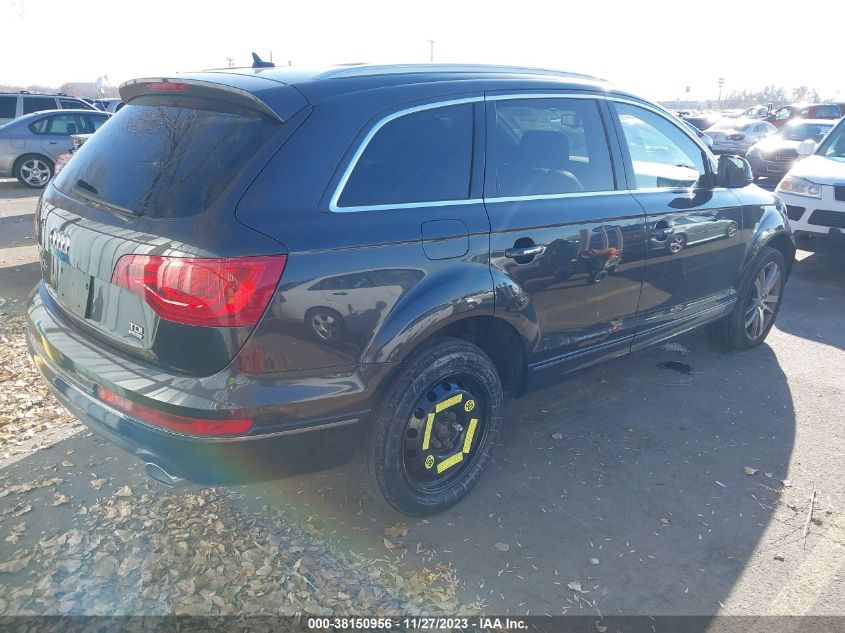 2014 AUDI Q7 3.0 TDI PREMIUM - WA1LMAFE6ED017583