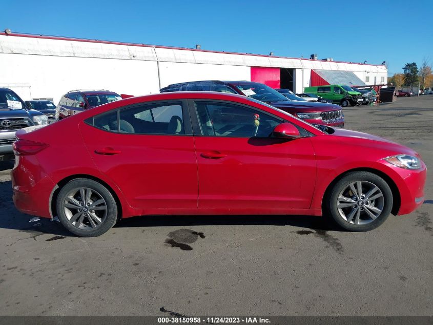 2018 HYUNDAI ELANTRA SEL - 5NPD84LF3JH384345