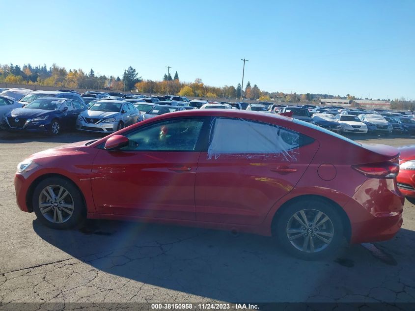 2018 HYUNDAI ELANTRA SEL - 5NPD84LF3JH384345