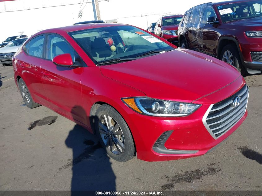 2018 HYUNDAI ELANTRA SEL - 5NPD84LF3JH384345