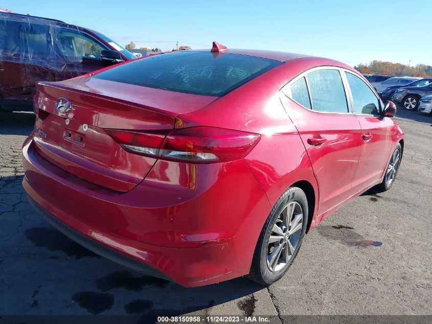 2018 HYUNDAI ELANTRA SEL - 5NPD84LF3JH384345