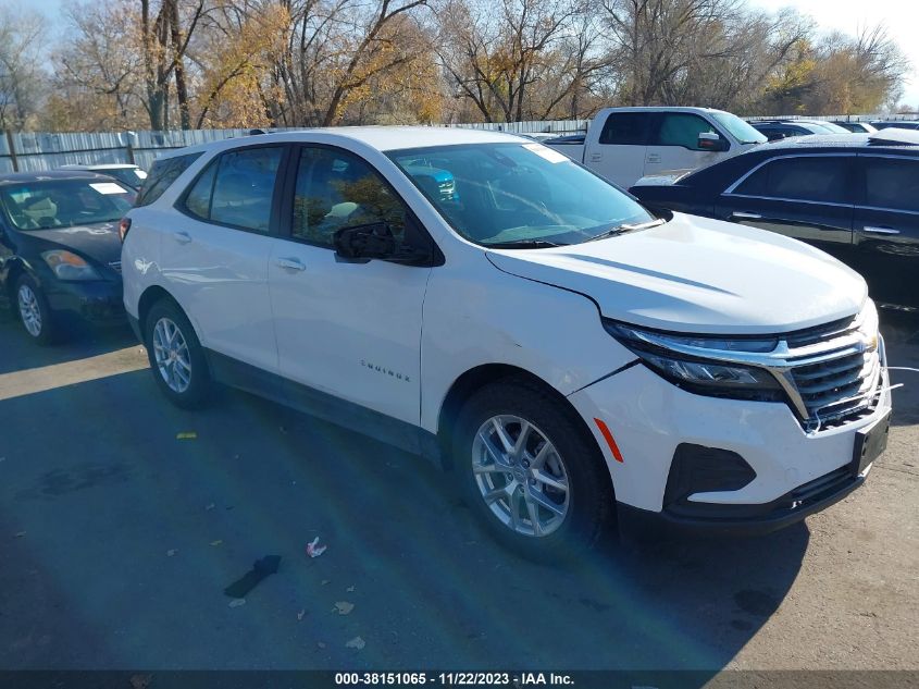 2022 CHEVROLET EQUINOX FWD 1FL - 3GNAXFEV6NS152671