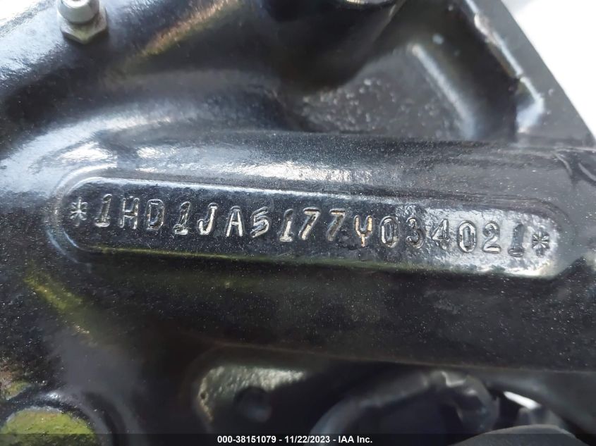 2007 HARLEY-DAVIDSON FXSTB 1HD1JA5177Y034021