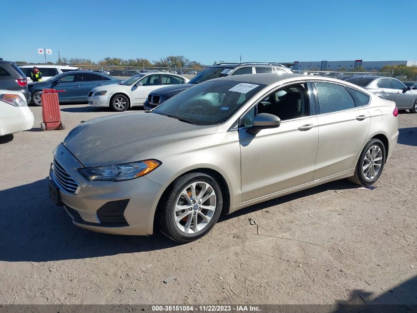 2019 FORD FUSION SE - 3FA6P0HD3KR113348