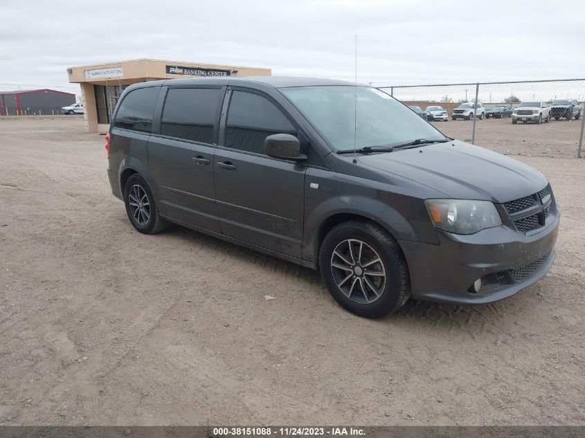 2014 DODGE GRAND CARAVAN SXT - 2C4RDGCG3ER328118