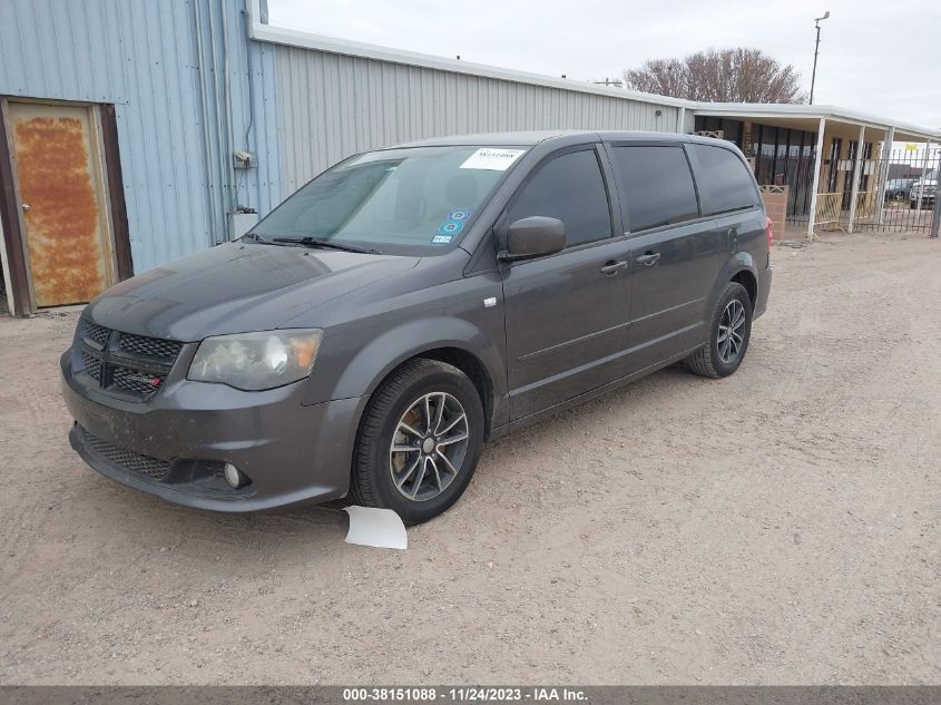 2014 DODGE GRAND CARAVAN SXT - 2C4RDGCG3ER328118