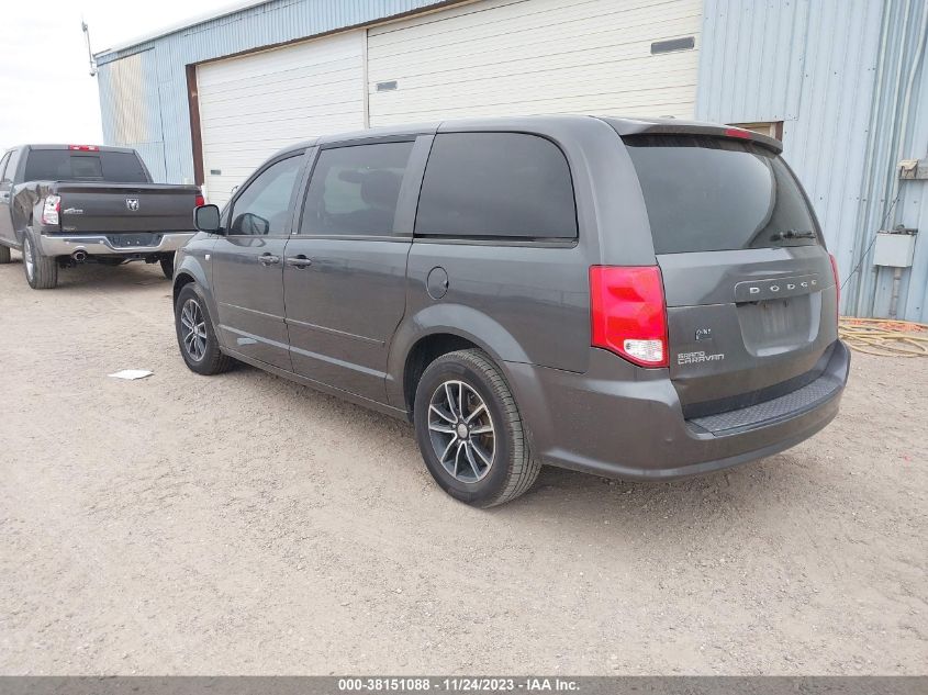2014 DODGE GRAND CARAVAN SXT - 2C4RDGCG3ER328118