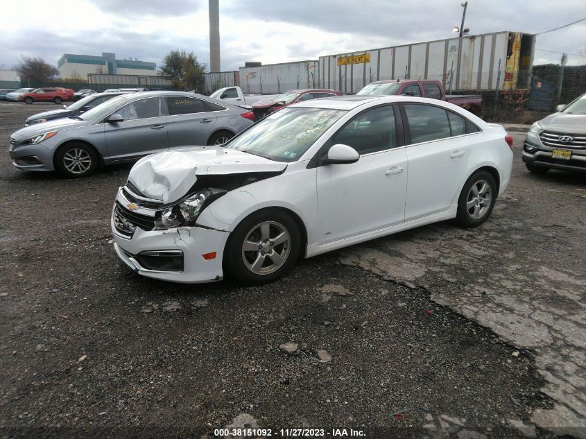 2015 CHEVROLET CRUZE LT - 1G1PC5SB0F7198086