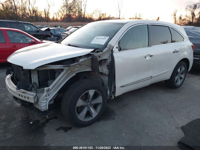 2014 ACURA MDX - 5FRYD4H29EB015155