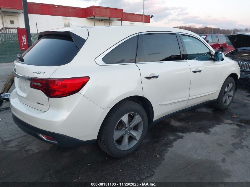 2014 ACURA MDX - 5FRYD4H29EB015155