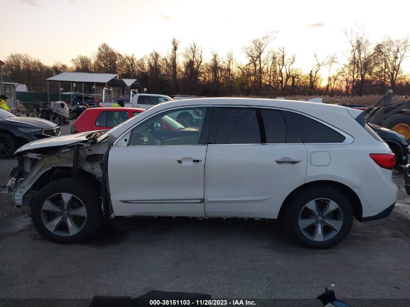 2014 ACURA MDX - 5FRYD4H29EB015155