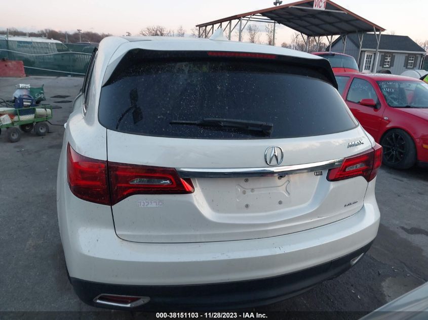 2014 ACURA MDX - 5FRYD4H29EB015155