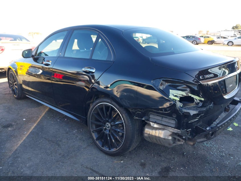 VIN W1KWF8DB9MR640377 2021 MERCEDES-BENZ C 300 SEDAN