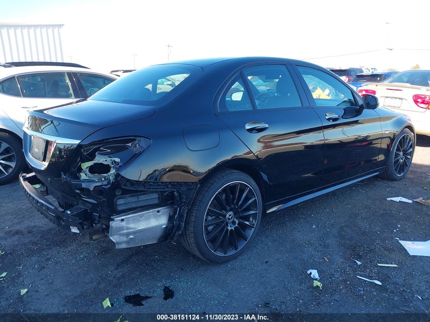 VIN W1KWF8DB9MR640377 2021 MERCEDES-BENZ C 300 SEDAN