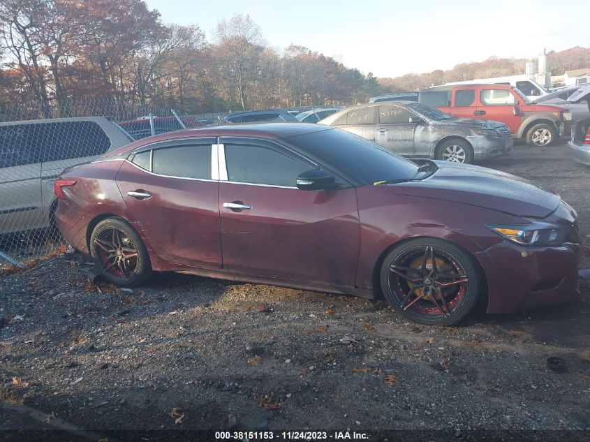 2017 NISSAN MAXIMA 3.5S/SV/SL/SR/PLAT - 1N4AA6AP9HC360335