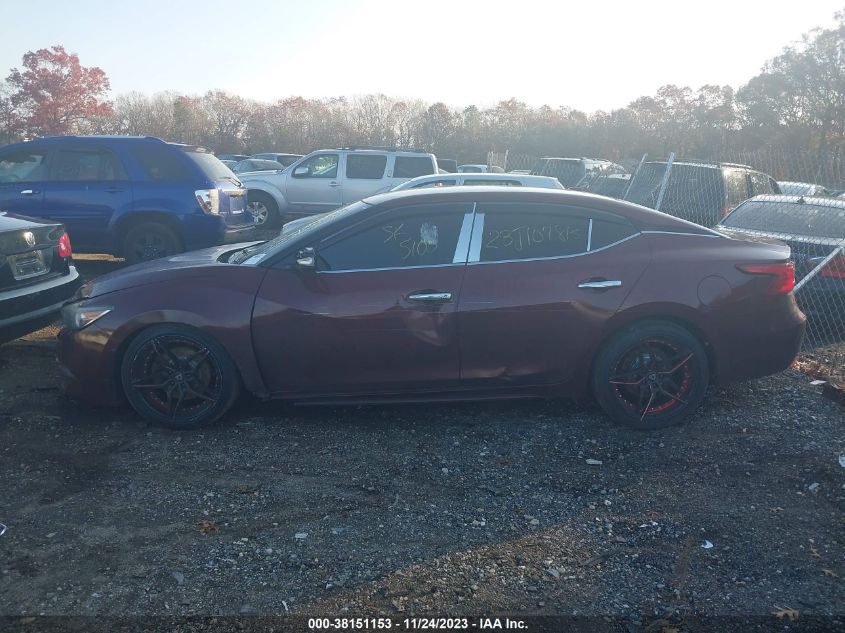 2017 NISSAN MAXIMA 3.5S/SV/SL/SR/PLAT - 1N4AA6AP9HC360335