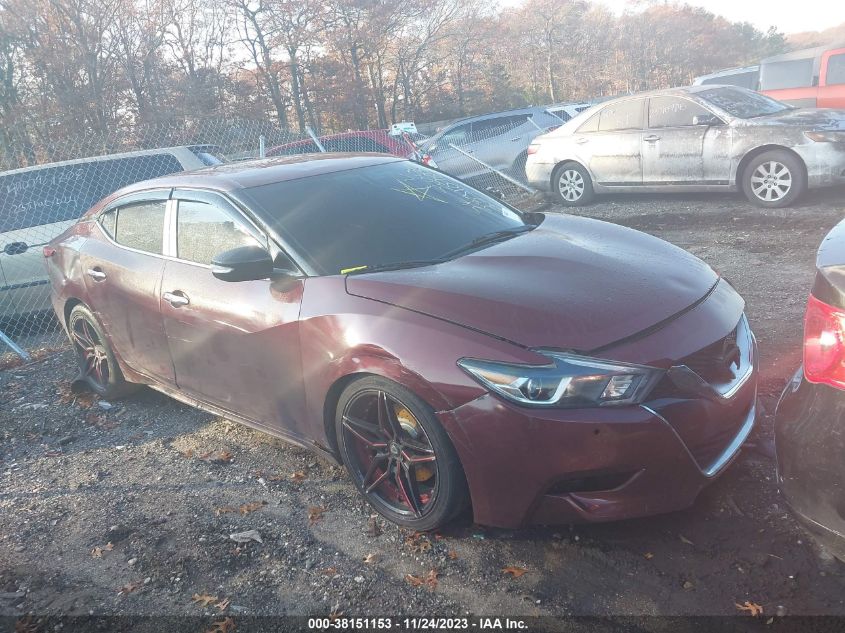 2017 NISSAN MAXIMA 3.5S/SV/SL/SR/PLAT - 1N4AA6AP9HC360335
