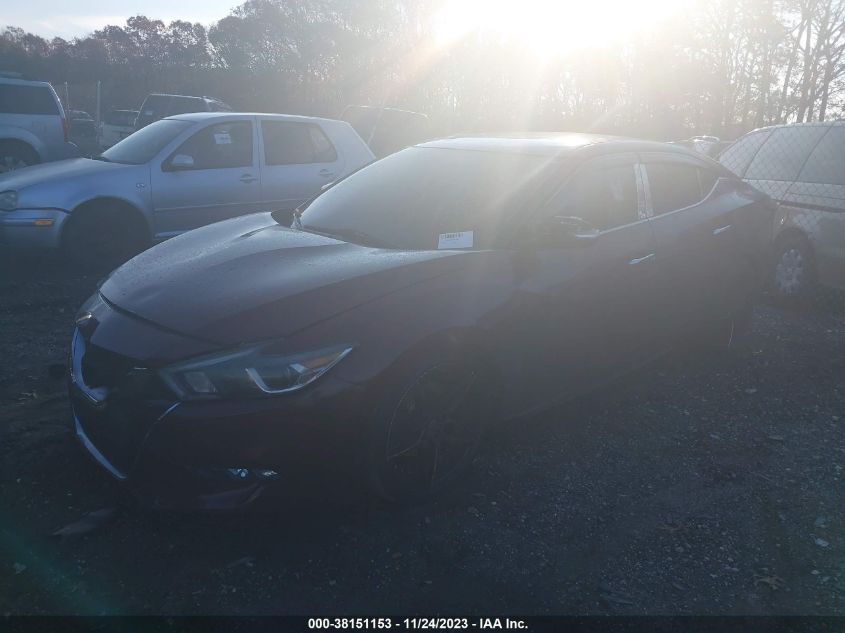 2017 NISSAN MAXIMA 3.5S/SV/SL/SR/PLAT - 1N4AA6AP9HC360335