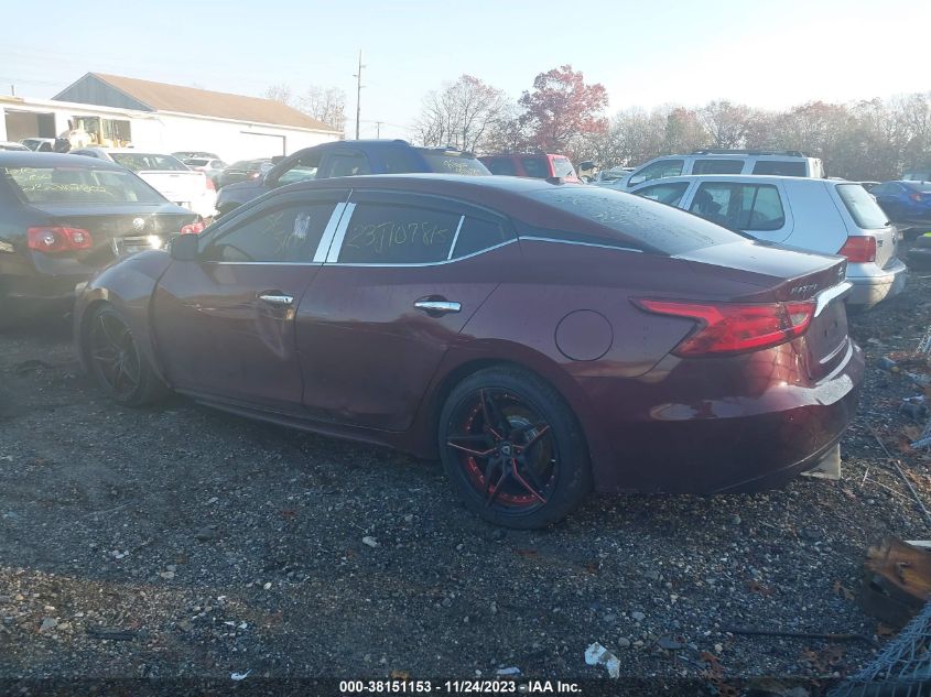 2017 NISSAN MAXIMA 3.5S/SV/SL/SR/PLAT - 1N4AA6AP9HC360335