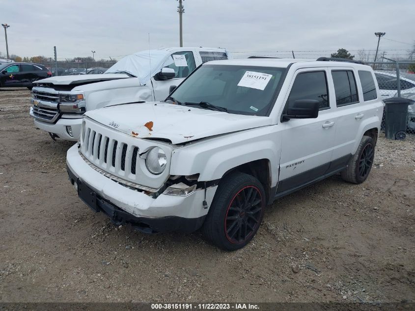 2016 JEEP PATRIOT SPORT - 1C4NJPBA0GD629097