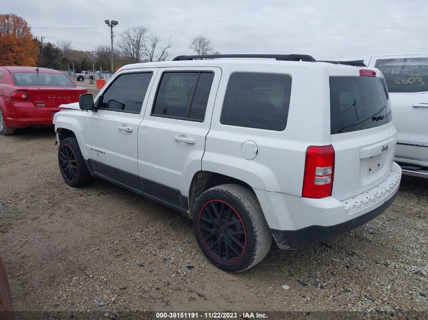 2016 JEEP PATRIOT SPORT - 1C4NJPBA0GD629097