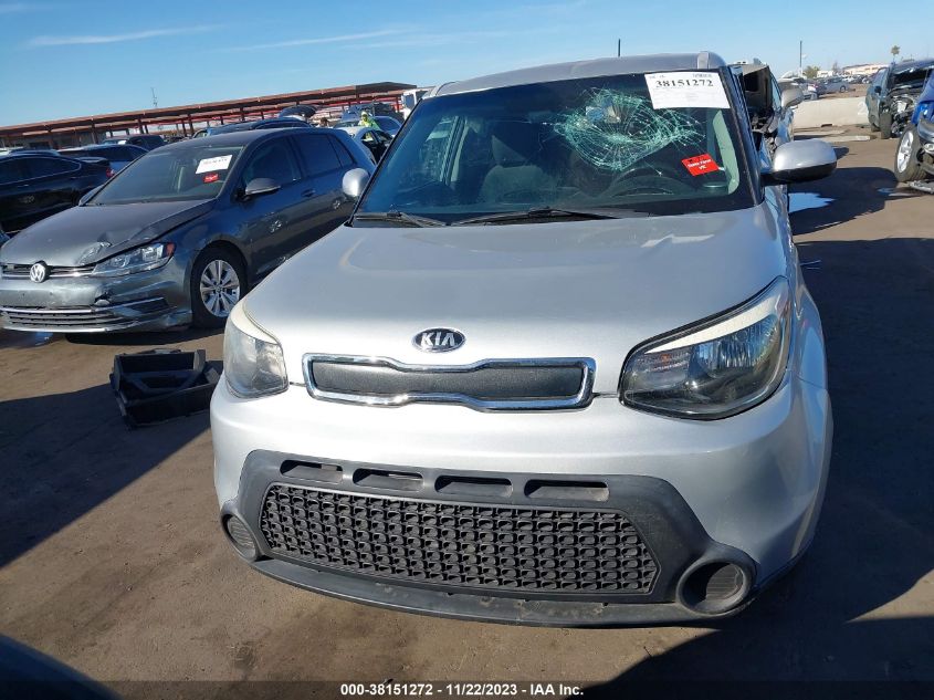 2015 KIA SOUL BASE - KNDJN2A27F7778846
