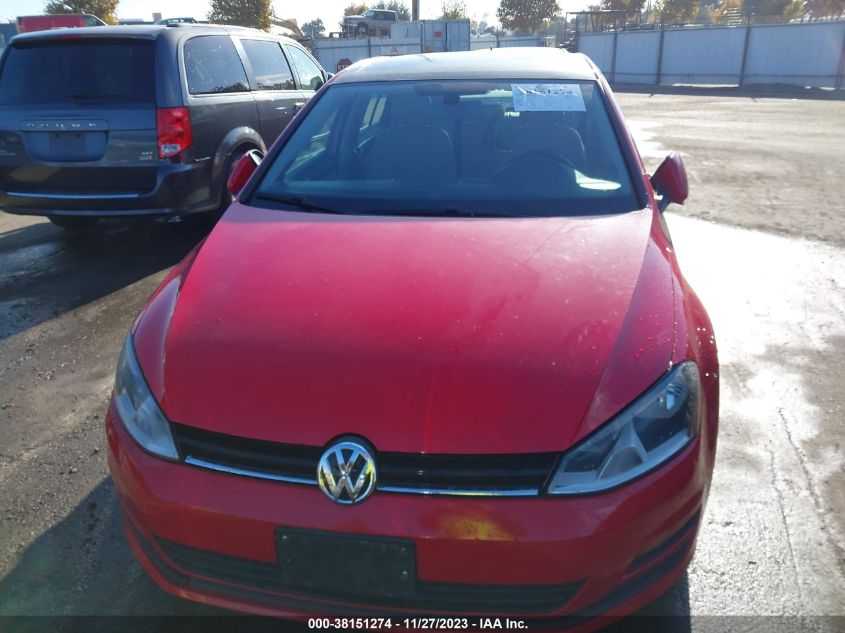 2015 VOLKSWAGEN GOLF TDI - 3VW2A7AU9FM022257