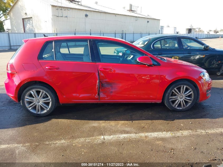 2015 VOLKSWAGEN GOLF TDI - 3VW2A7AU9FM022257