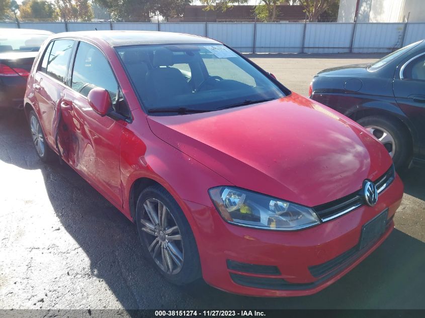 2015 VOLKSWAGEN GOLF TDI - 3VW2A7AU9FM022257