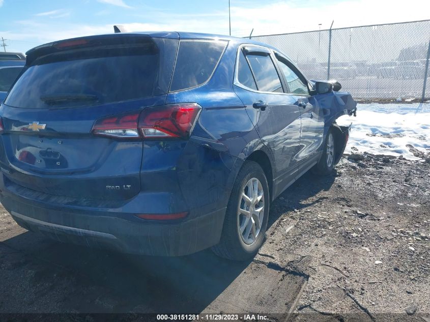 2022 CHEVROLET EQUINOX LT - 2GNAXUEVXN6108093