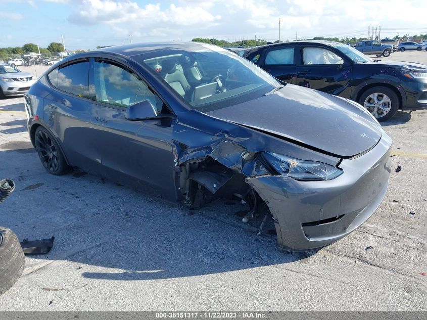 5YJYGAEE9MF143609 TESLA MODEL Y LONG RANGE DUAL MOTOR 2021