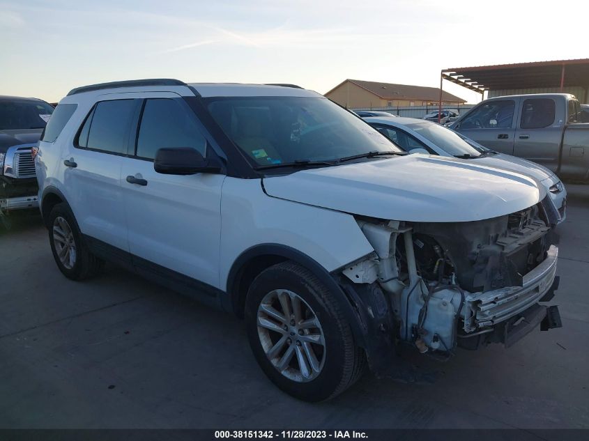 1FM5K7B84HGD53139 FORD EXPLORER BASE 2017