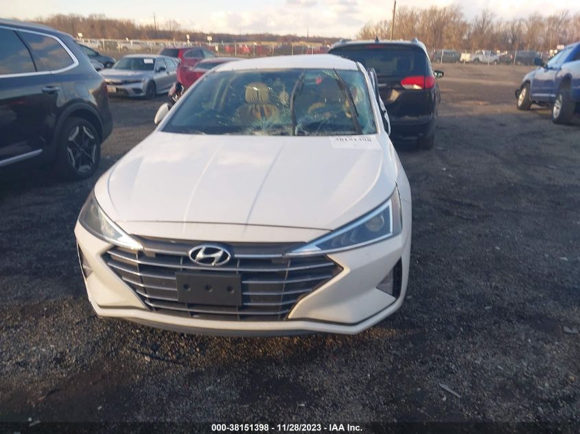 2019 HYUNDAI ELANTRA SEL/VALUE/LIMITED - 5NPD84LF5KH460598