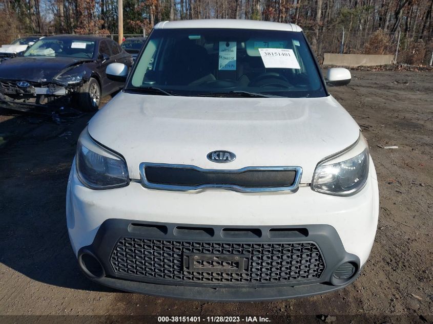 2014 KIA SOUL - KNDJN2A21E7057128