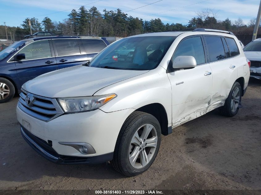 2013 TOYOTA HIGHLANDER LIMITED V6 - 5TDDK3EH2DS251357