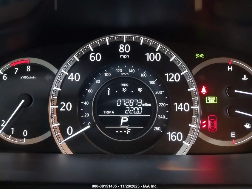 2015 HONDA ACCORD EX-L - 1HGCR2F87FA245667